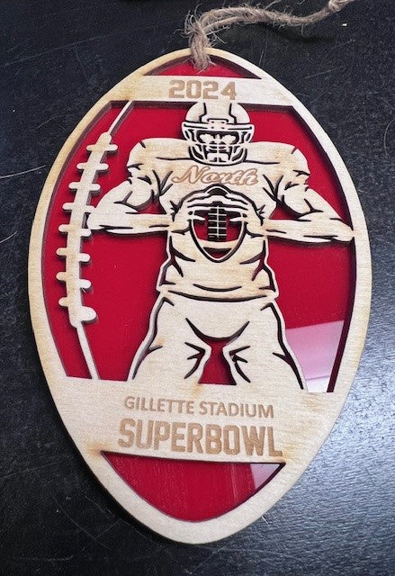 NORTH SUPERBOWL ORNAMENT