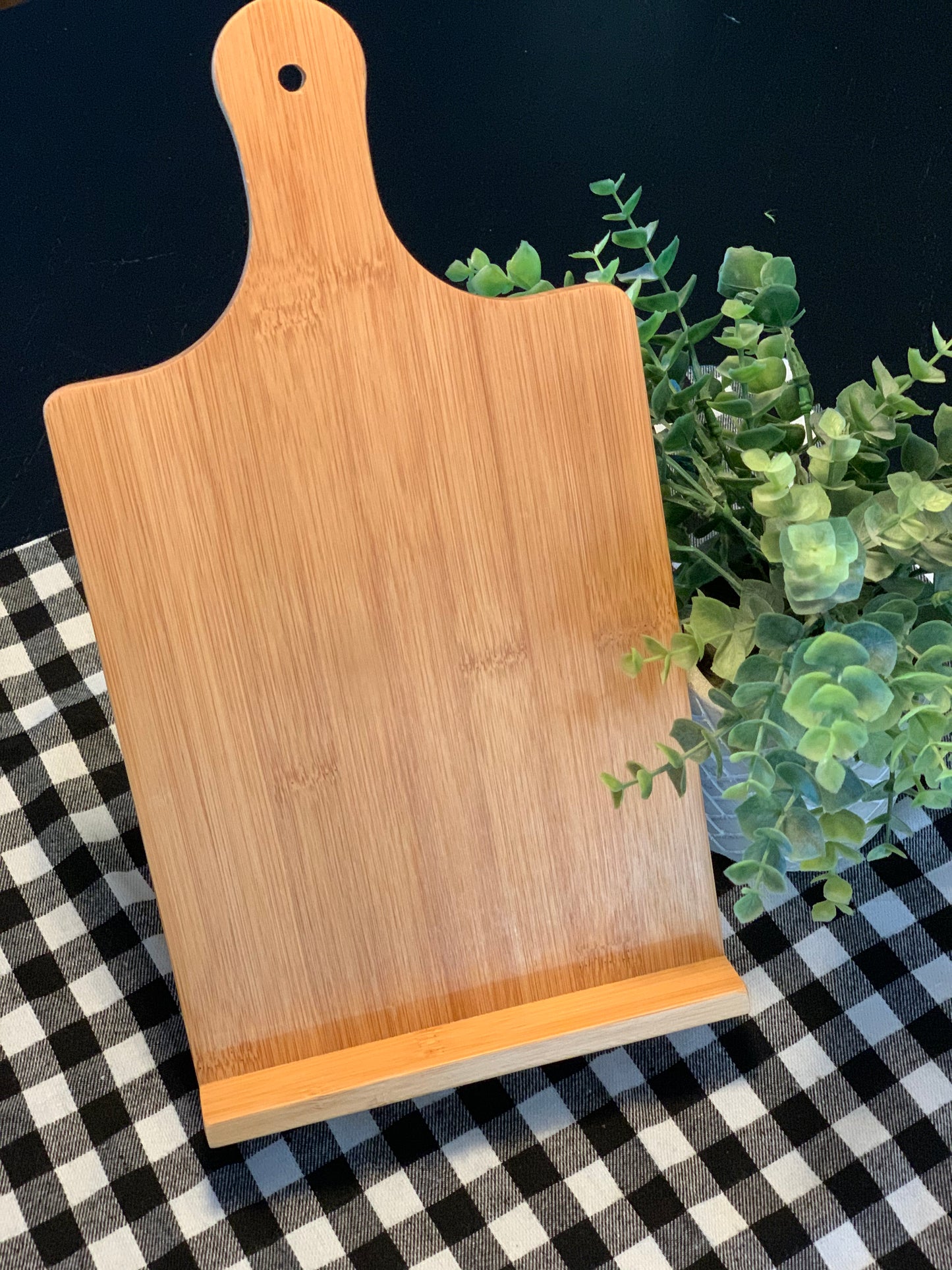 Wood Custom Recipe Holder