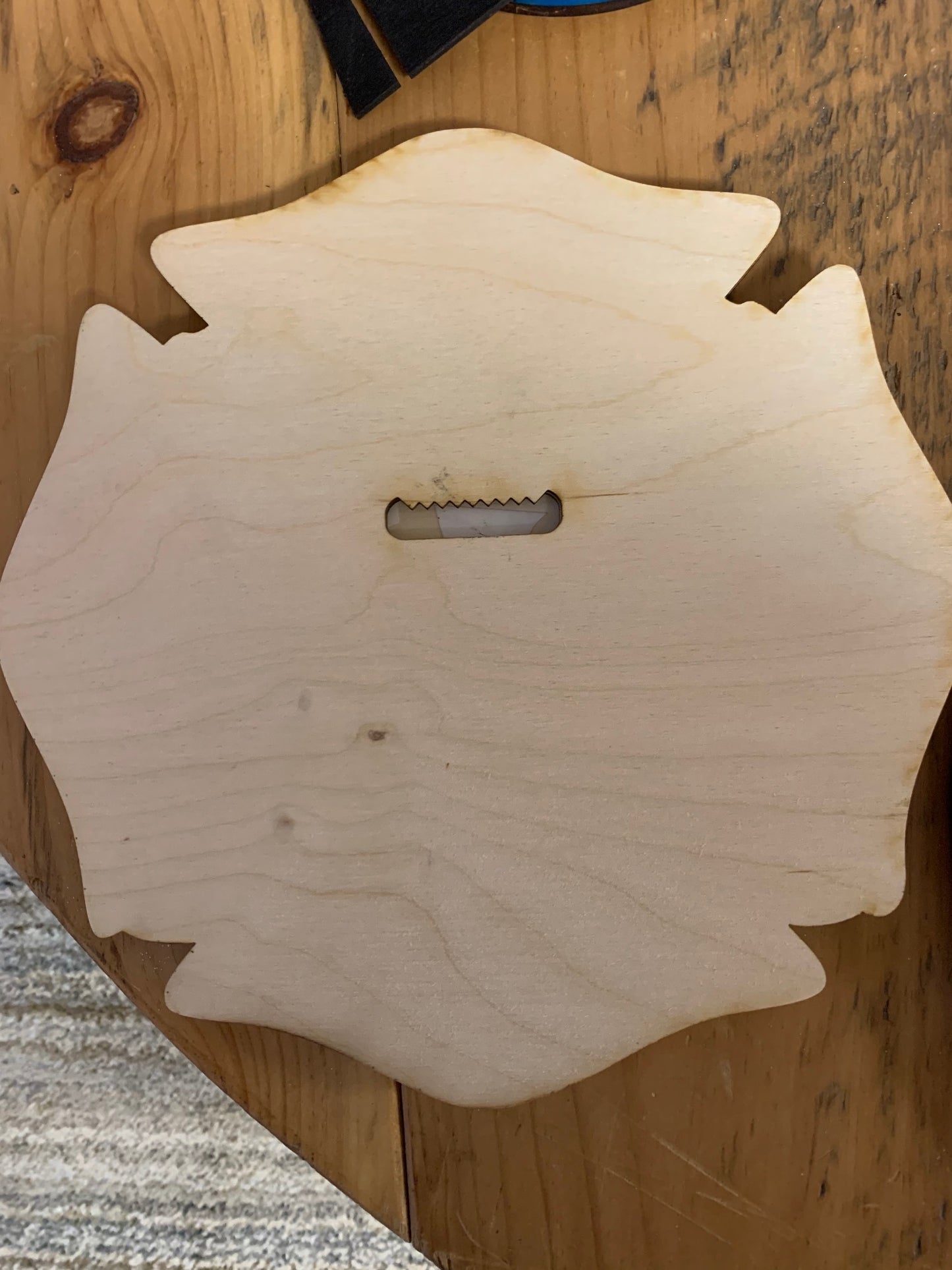 Firefighter Sign / Plaque Wood Hanging Custom