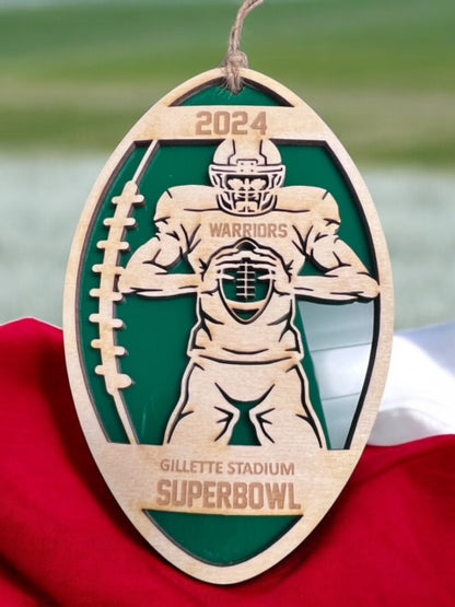 KP SUPERBOWL ORNAMENT