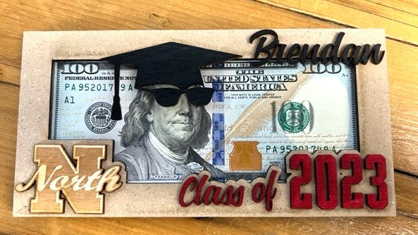 NORTH Class of 2023 Gift Money Holder