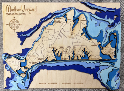 MARTHAS VINEYARD MAP