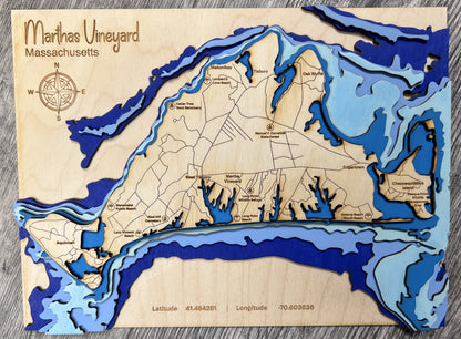 MARTHAS VINEYARD MAP