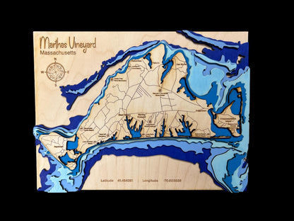 MARTHAS VINEYARD MAP