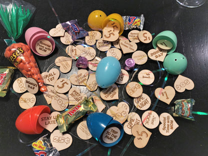 EASTER EGG TOKENS, Egg stuffers, egg fillers, reward tokens, easter bunny, easter treat, easter basket