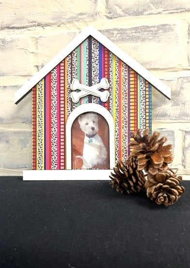 Dog House Photo Frame