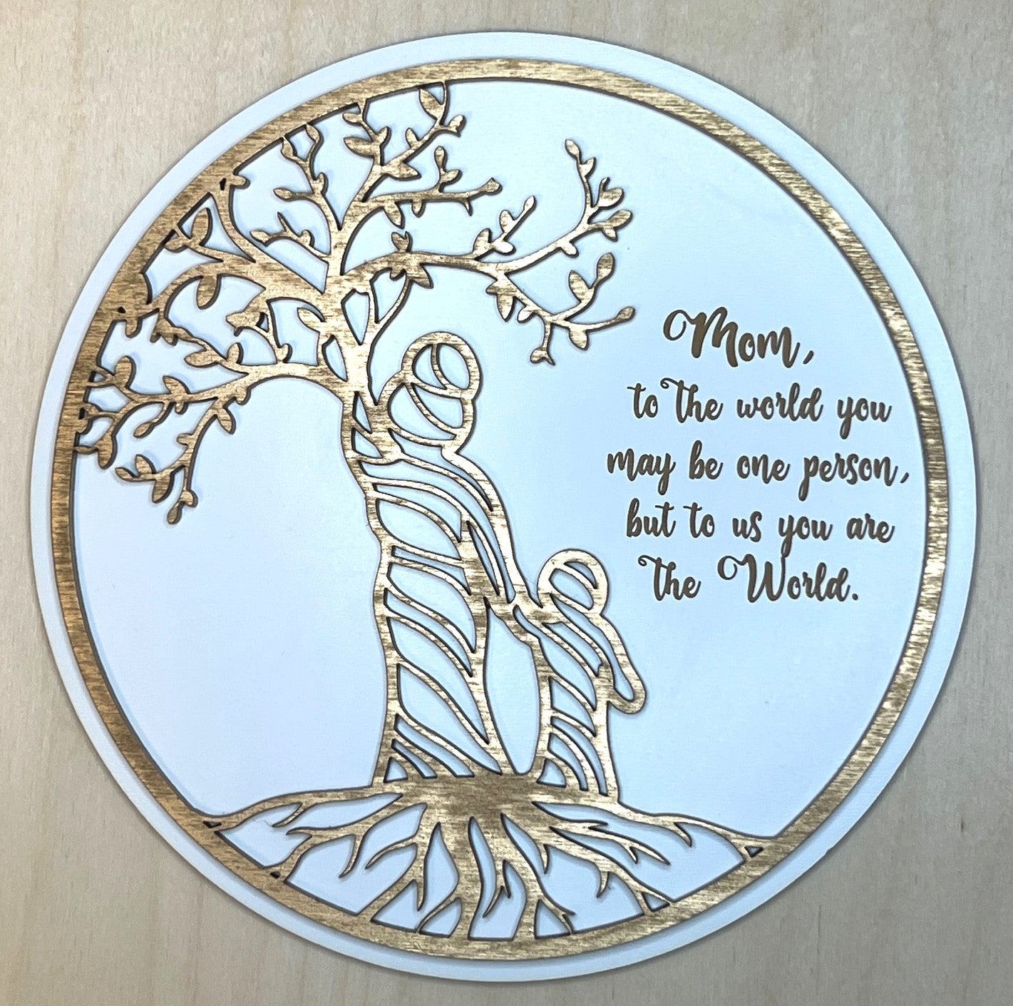 MOM Plaque for Mothers day or special gift