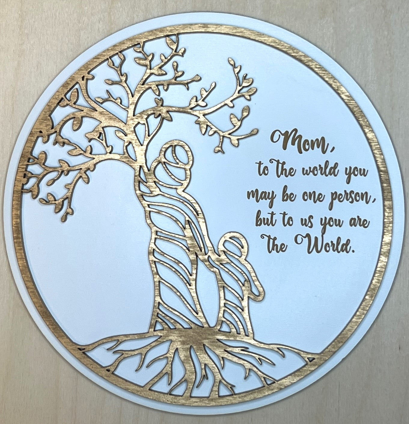 MOM Plaque for Mothers day or special gift