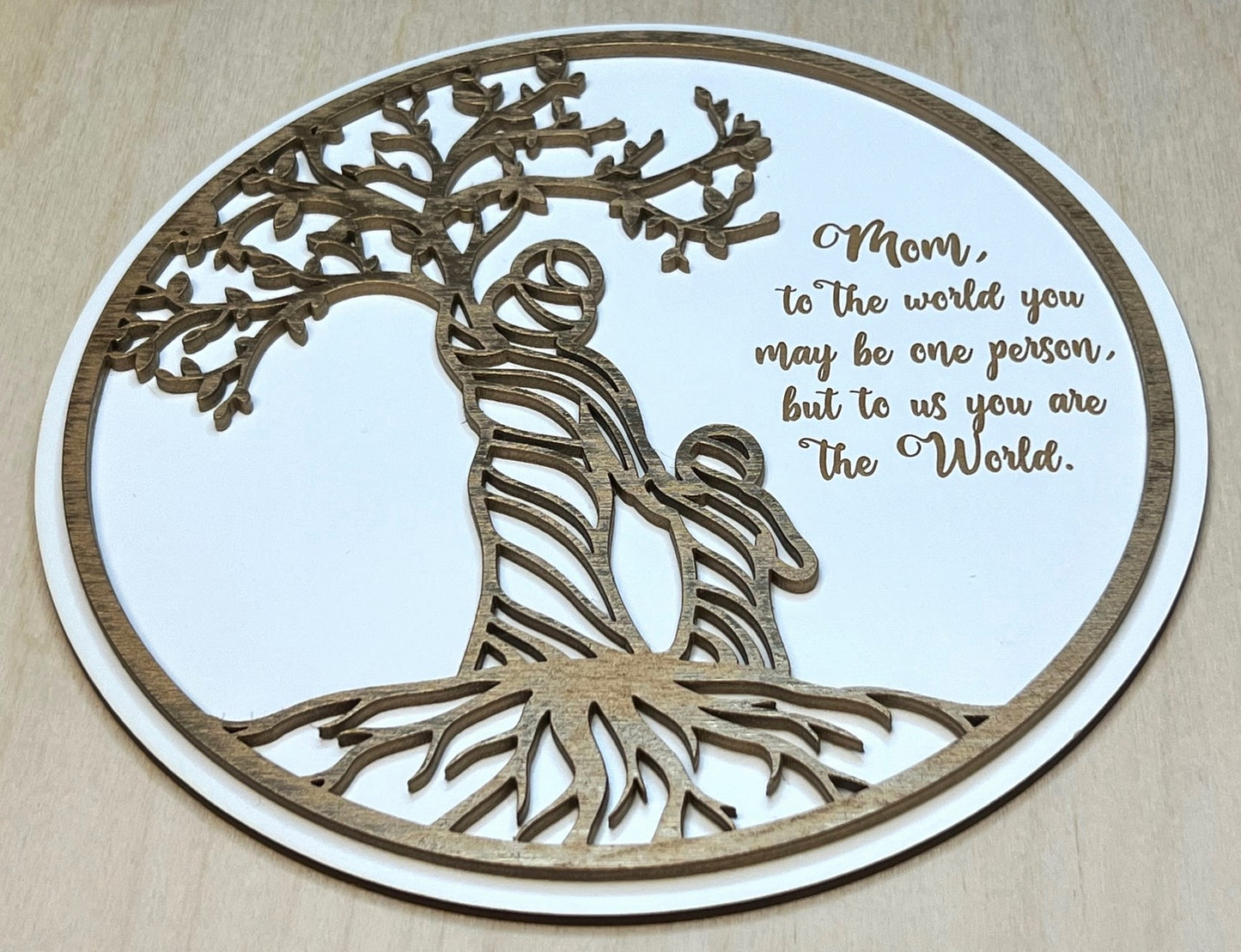 MOM Plaque for Mothers day or special gift