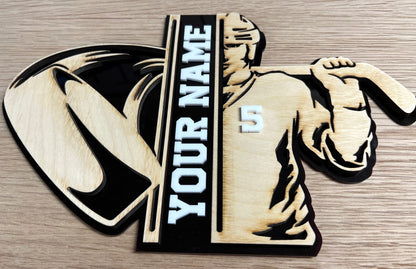 CUSTOM HOCKEY PLAQUE 3