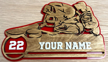 CUSTOM HOCKEY PLAQUE 2