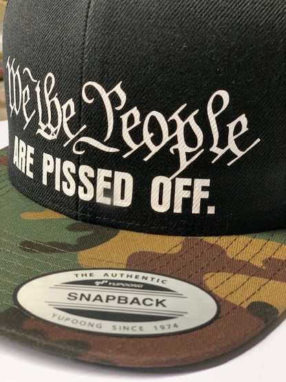 WE THE POPLE ARE PISSED OFF - ADJUSTABLE HAT