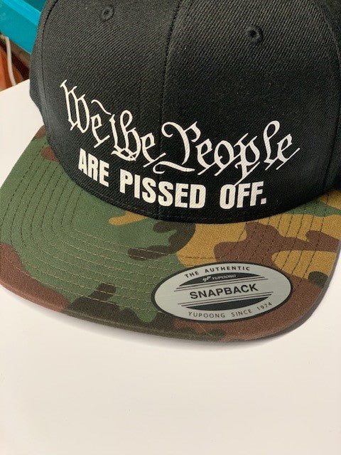 WE THE POPLE ARE PISSED OFF - ADJUSTABLE HAT